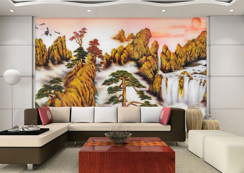 3D Mountain Snowy A800 Removable Wallpaper Self Adhesive Wallpaper Extra Large Peel /& Stick Wallpaper Wallpaper Mural AJ WALLPAPERSS