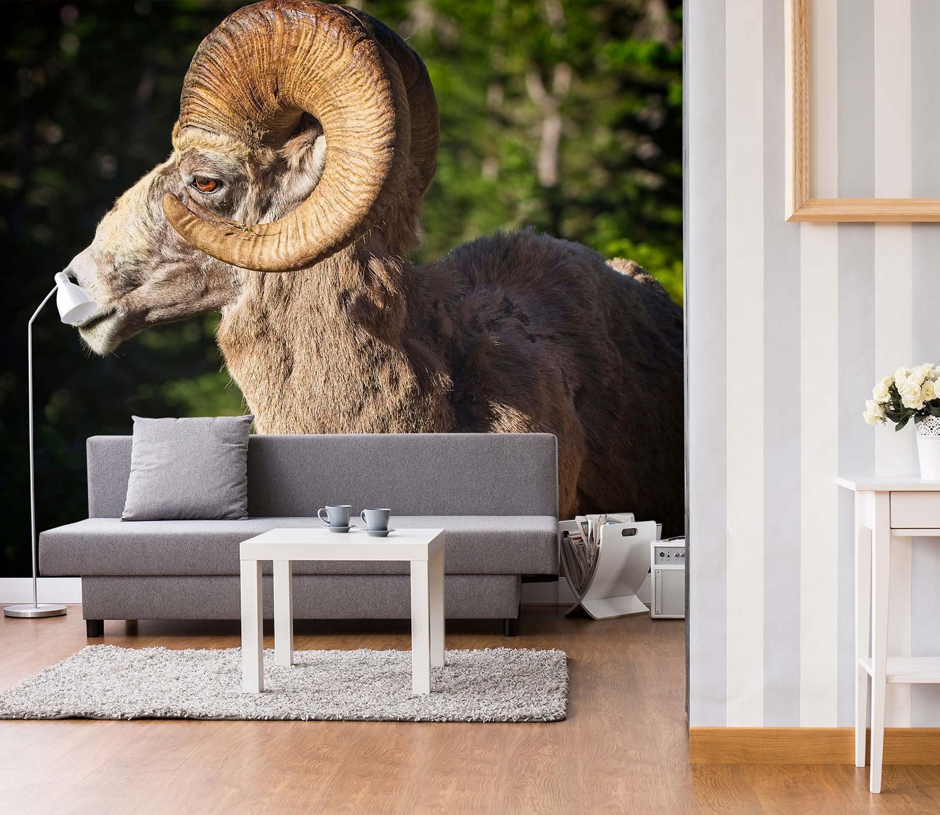 3D Bighorn Sheep A1258 Removable Wallpaper Self Adhesive - Etsy 3D Bighorn Sheep A1258 Removable Wallpaper Self Adhesive - Etsy