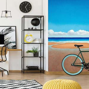 3D Erfrischende Meeres strand A5055 abnehmbare Tapete selbstklebende Tapete große Peel & Stick Tapete Wandbild Matthäus Holden Fledermäuse