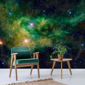 3D Blue Fantasy Starry Sky 37 Fonds d'écran amovible Auto-adhésif Fond d'écran Extra Large Peel - Stick Wallpaper Wallpaper Mural AJ WALLPAPERSS