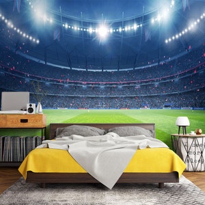 3D Lively Stadium L1735 Papel de parede removível Papel de parede autoadesivo Extra grande Peel & Stick Papel de parede Mural AJ WALLPAPERS