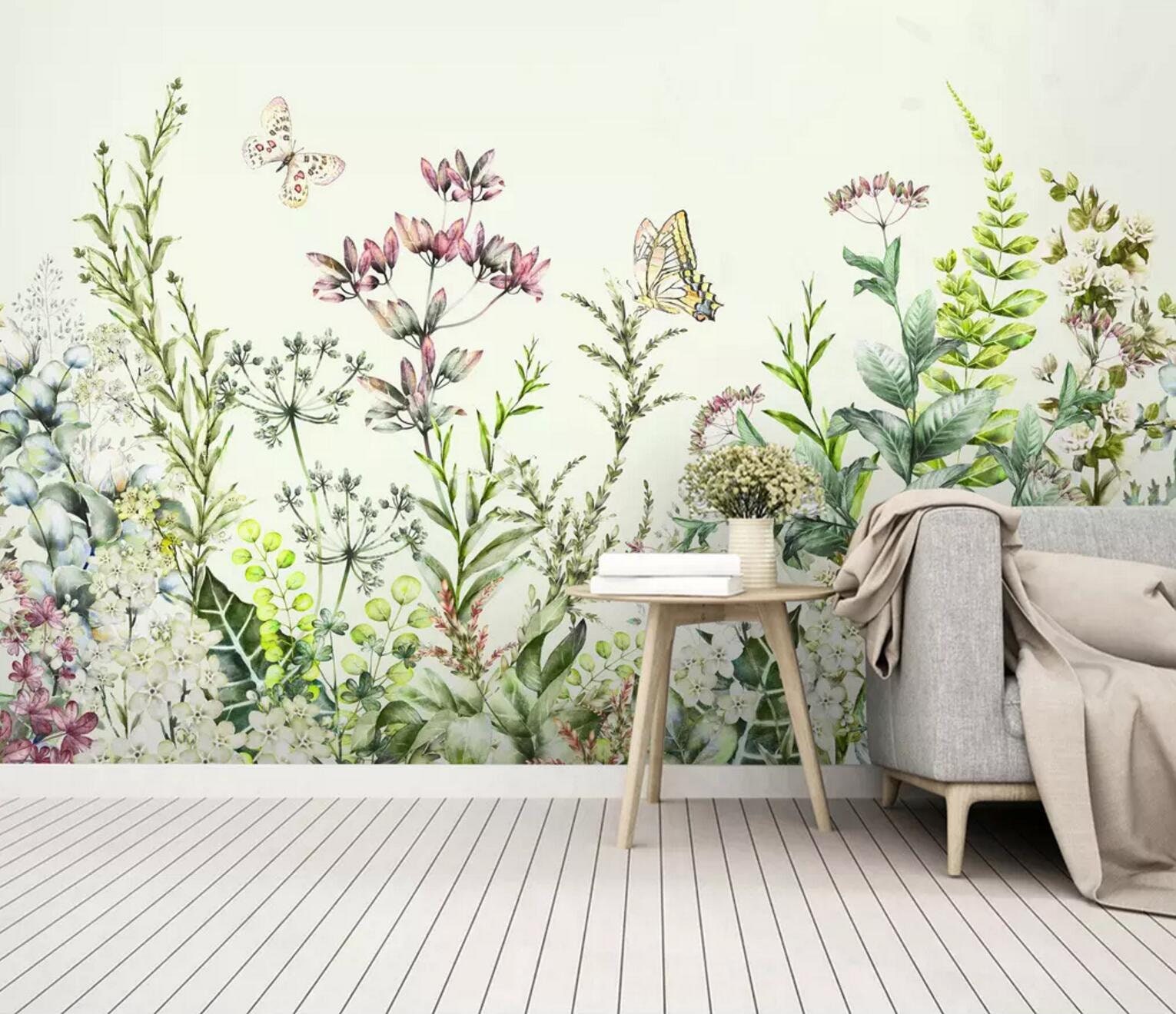 3D Grass A596 Removable Wallpaper Self Adhesive Wallpaper Etsy