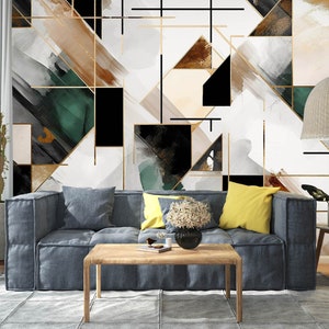 Papel de parede 3d elegante estilo l2472, papel de parede removível autoadesivo, extra grande, casca e bastão, mural aj