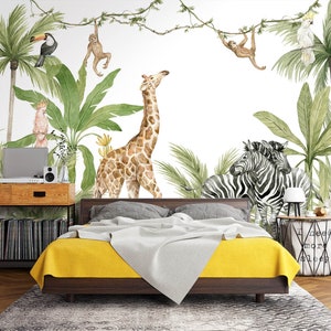 Pintura de animales 3D L2664 Papel tapiz removible Papel tapiz autoadhesivo Papel tapiz extra grande Peel & Stick Papel tapiz Mural AJ WALLPAPERS