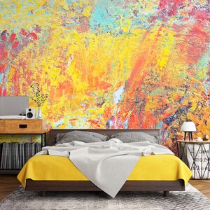 3D Kunst Ölgemälde L1190 Ablösbare Tapete selbstklebende Tapete Extra große Peel & Stick Wallpaper Wallpaper Wandbild AJ WALLPAPERS