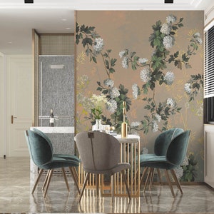 3D Hortênsia Clássica L2509 Papel de Parede Removível Papel de Parede Autoadesivo Extra Grande Peel & Stick Papel de Parede Mural AJ PAPÉIS DE PAREDE
