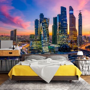 3D Fashion City L1731 Papel de parede removível Papel de parede autoadesivo Extra grande Peel & Stick Papel de parede Mural AJ WALLPAPERS
