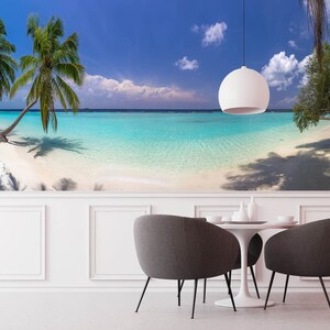3D Sommer Meer Strand R6908 abnehmbare Tapete selbstklebend Tapete extra groß Peel & Stick Tapete Tapete Wandbild AJ WALLPAPERS