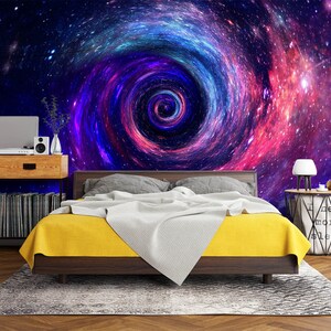 3D Galaxy Vortex L1248 Ablösbare Tapete selbstklebende Tapete Extra große Peel & Stick Wallpaper Wallpaper Wandbild AJ HINTERGRUNDBILDER