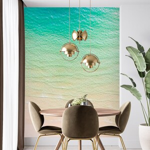 3D Hellgrün Meer L1082 Ablösbare Tapete selbstklebende Tapete Extra große Peel & Stick Wallpaper Tapete Wandbild AJ HINTERGRUNDBILDER