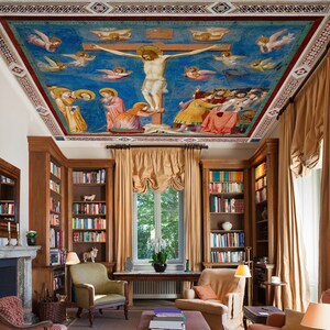 3D Good Friday Record CA584 Ceiling Wallpaper Removable Self Adhesive Wallpaper Large Peel & Stick Wallpaper Wallpaper Mural AJ WALLPAPERS