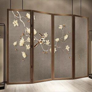 3D chinesische Blume MMM335 abnehmbare Tapete selbstklebende Tapete Extra große Peel & Stick Wallpaper Wallpaper Wandbild AJ WALLPAPERS