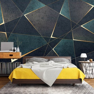 3D Couleurs rétro élégantes L1111 Papier peint amovible Papier peint auto-adhésif Extra Large Peel & Stick Wallpaper Wallpaper Mural AJ WALLPAPERS