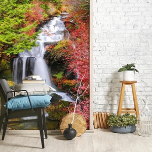 3D Elegant Creek R6070 abnehmbare Tapete selbstklebend Tapete extra groß Peel & Stick Tapete Tapete Wandbild AJ WALLPAPERS