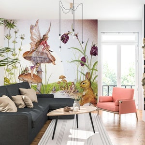 3D Natürliche süße Elfe L1529 abnehmbare Tapete selbstklebende Tapete Extra große Peel & Stick Wallpaper Wallpaper Wandbild AJ HINTERGRUNDBILDER