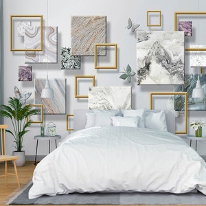 3D Marmor L2877 Abnehmbare Tapete Selbstklebende Tapete Extra Großes Wandbild zum Abziehen und Aufkleben AJ WALLPAPERS