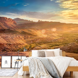 3D Sunshine Nature Scenery A4265 abnehmbare Tapete selbstklebende Tapete große Schale & Klebetapete Tapete Wandbild Beth Sheridan
