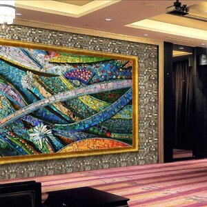 3D Colorful Rock Road N01 Fonds d'écran amovible Auto-adhésif Fonds d'écran Extra Large Peel - Stick Wallpaper Wallpaper Mural AJ WALLPAPER Wallpaper Wallpaper AJ WALLPAPER