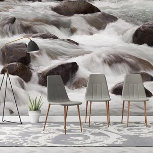 3D Rushing Water L1083 Papel tapiz extraíble Papel tapiz autoadhesivo Extra grande Peel & Stick Wallpaper Wallpaper Mural AJ WALLPAPERS