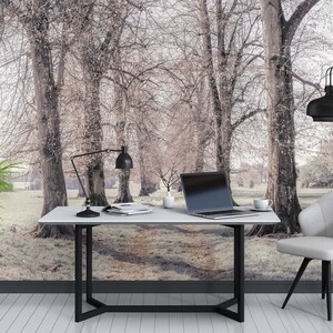3D Winter Wald Charm A8019 abnehmbare Tapete selbstklebend Tapete große Schale & Stick Tapete Tapete Wandbild Assaf Frank