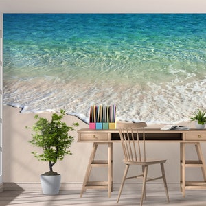 3D Sea Beach Life R1052 abnehmbare Tapete selbstklebende Tapete extra groß Peel & Stick Tapete Tapete Wandbild AJ WALLPAPERS
