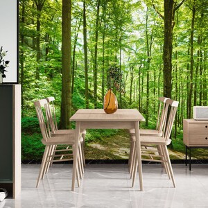 3D Sommer Waldweg L1703 Ablösbare Tapete selbstklebende Tapete Extra große Peel & Stick Wallpaper Wallpaper Wandbild AJ HINTERGRUNDBILDER