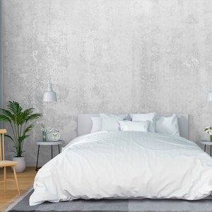 3D Simples Estilo Branco L1850 Papel de Parede Removível Papel de Parede Autoadesivo Extra Grande Peel & Stick Papel de Parede Mural AJ PAPÉIS DE PAREDE