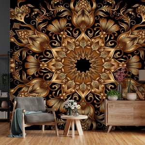 3D Flores Clássicas L1810 Papel de Parede Removível Papel de Parede Autoadesivo Extra Grande Peel & Stick Papel de Parede Mural AJ PAPÉIS DE PAREDE