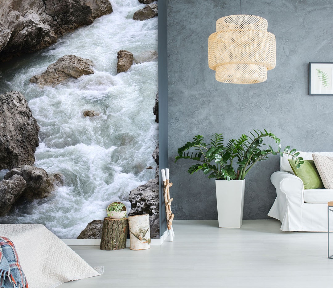 3D River Memory L1269 Removable Wallpaper Self Adhesive Wallpaper Extra ...