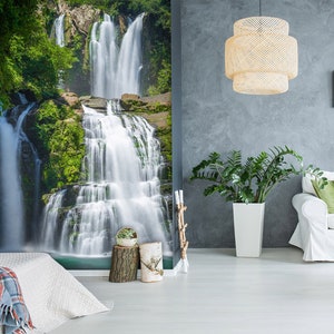 3D Waterfall Charm R6105 Papier peint amovible Papier peint autocollant Extra Large Peel & Stick Wallpaper Wallpaper Mural AJ WALLPAPERS