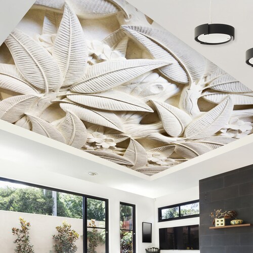 3D Ocean Wave CA433 Ceiling Wallpaper Removable Self Adhesive Etsy