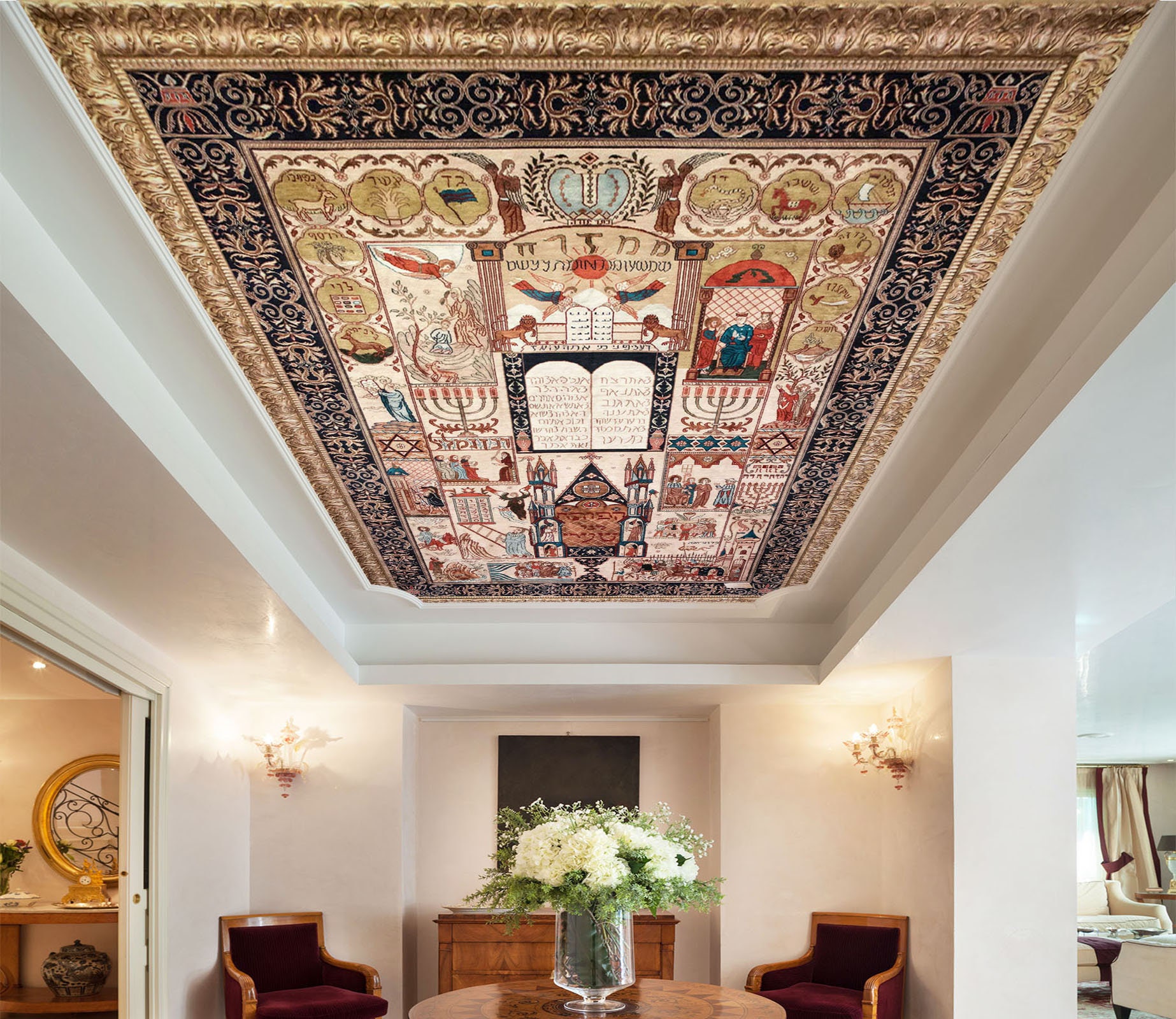 Details 157+ wallpaper for roof ceiling best 3tdesign.edu.vn