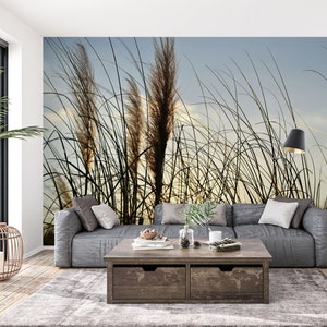 3D Winter Reed L1542 Ablösbare Tapete selbstklebende Tapete Extra große Peel & Stick Wallpaper Tapete Wandbild AJ HINTERGRUNDBILDER