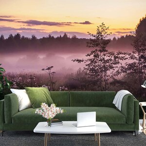 3D dichten Wald L2343 Abnehmbare Tapete selbstklebende Tapete Extra große Peel & Stick Wallpaper Wallpaper Wandbild AJ HINTERGRUNDBILDER