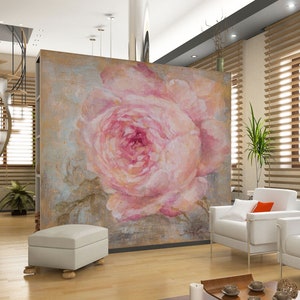 3D Romantische Pfingstrose Blumen A4196 abnehmbare Tapete selbstklebende Tapete große Peel & Stick Tapete Tapete Wandbild Debi Coules