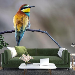 3D Tier Vogel L2776 Abnehmbare Tapete Selbstklebende Tapete Extra Großes Wandbild zum Abziehen und Aufkleben AJ WALLPAPERS
