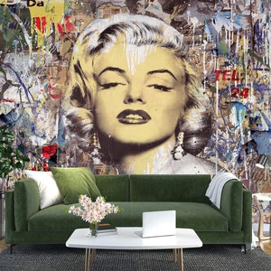 3D Selbstbewusste Frau L1129 Ablösbare Tapete selbstklebende Tapete Extra große Peel & Stick Wallpaper Wallpaper Wandbild AJ HINTERGRUNDBILDER