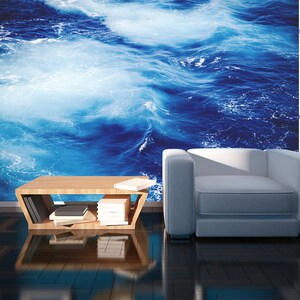 3D Deep Blue Sea R5195 abnehmbare Tapete selbstklebend Tapete extra groß Peel & Stick Tapete Tapete Wandbild AJ WALLPAPERS