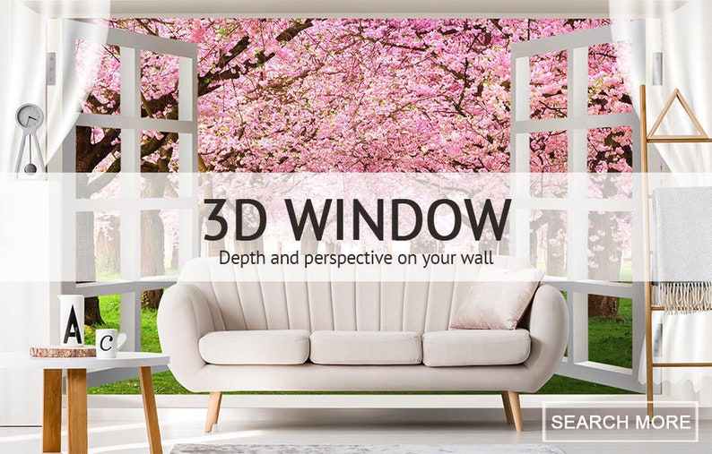 3D Jumping Dolphin L55 Removable Wallpaper Self Adhesive Wallpaper Extra Large Peel /& Stick Wallpaper Wallpaper Mural AJ WALLPAPERS