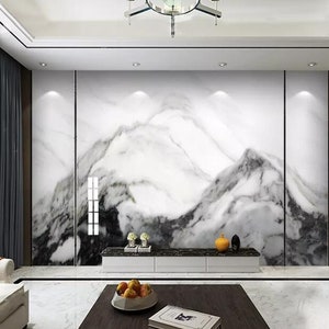 3D nieve montaña MMM184 papel pintado extraíble autoadhesivo fondo de pantalla extra grande Peel & Stick Wallpaper Mural AJ WALLPAPERS