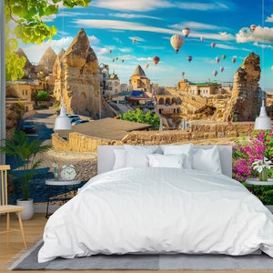 3D Old Town L2544 Papel pintado removible Papel pintado autoadhesivo Papel pintado extra grande Peel & Stick Papel pintado Mural AJ WALLPAPERS