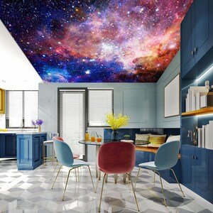 3D Universe and Dreams CA2915 Deckentapete abnehmbare selbstklebende Tapete große Peel & Stick Tapete Tapete Wandbild AJ WALLPAPERS