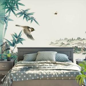 3D Bamboe Schilderij R1458 Verwijderbaar Behang Zelfklevend Behang Extra Grote Peel &Stick Wallpaper Wallpaper Mural AJ WALLPAPERS