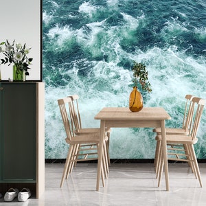 3D raues Meer L1043 Ablösbare Tapete selbstklebende Tapete Extra große Peel & Stick Wallpaper Tapete Wandbild AJ HINTERGRUNDBILDER
