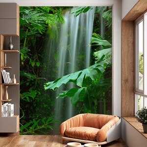 3D Botanischer Wald L1372 Abnehmbare Tapete selbstklebende Tapete Extra große Peel & Stick Wallpaper Wallpaper Wandbild AJ HINTERGRUNDBILDER