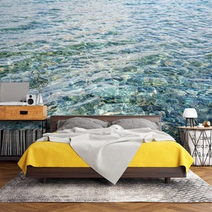 3D Komfortable Meer L1024 Abnehmbare Tapete selbstklebende Tapete Extra große Peel & Stick Wallpaper Tapete Wandbild AJ HINTERGRUNDBILDER