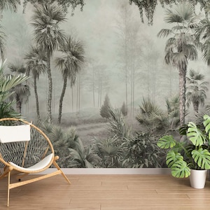 3D Mysteriöser Wald L2973 Abnehmbare Tapete Selbstklebende Tapete Extra Großes Wandbild zum Abziehen und Aufkleben AJ WALLPAPERS