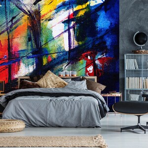 3D Rich Oil Painting R1180 Verwijderbaar Behang Zelfklevend Behang Extra Grote Peel &Stick Wallpaper Wallpaper Mural AJ WALLPAPERS