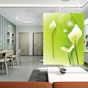 3D flor luz A888 papel pintado extraíble autoadhesivo papel pintado extra grande Peel & Stick Wallpaper Wallpaper Mural AJ WALLPAPERSS