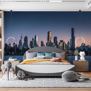 3D Charming City L1708 Papel pintado removible Papel pintado autoadhesivo Papel pintado extra grande Peel & Stick Papel pintado Mural AJ WALLPAPERS